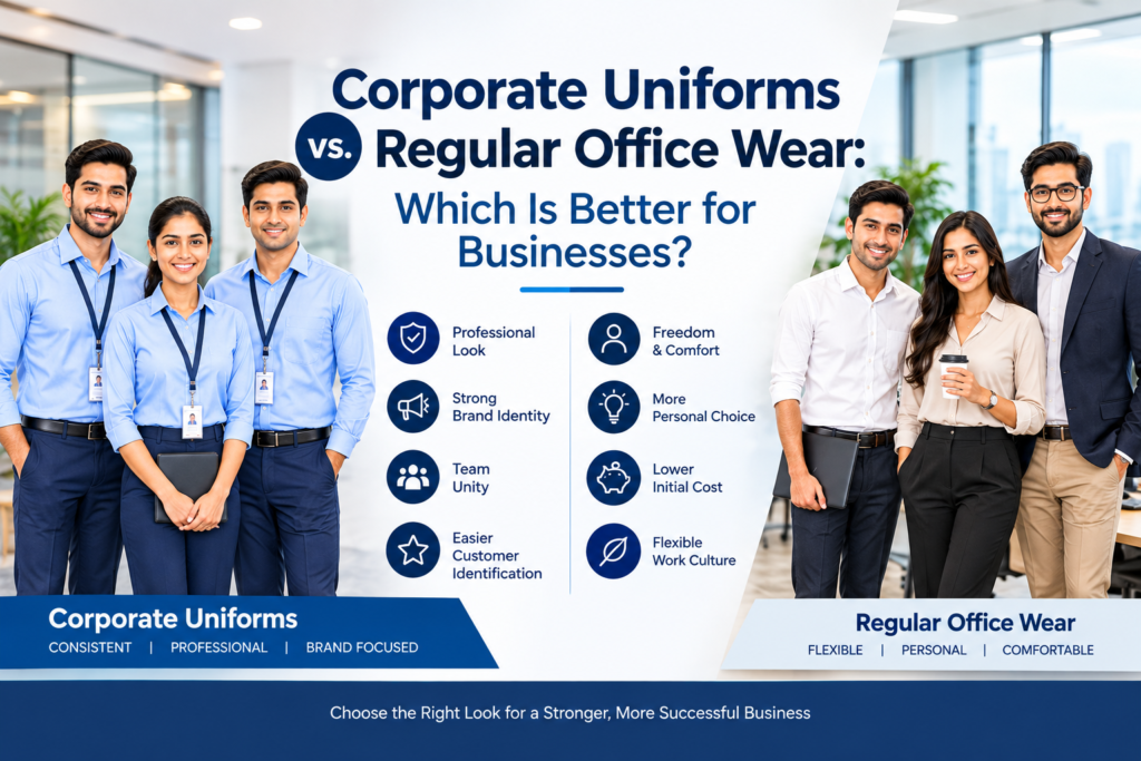 Corporate Uniforms vs. Regular Office Wear