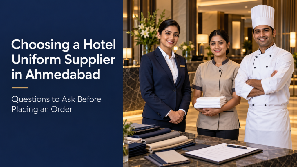 Choosing Hotel Uniforms in Ahmedabad