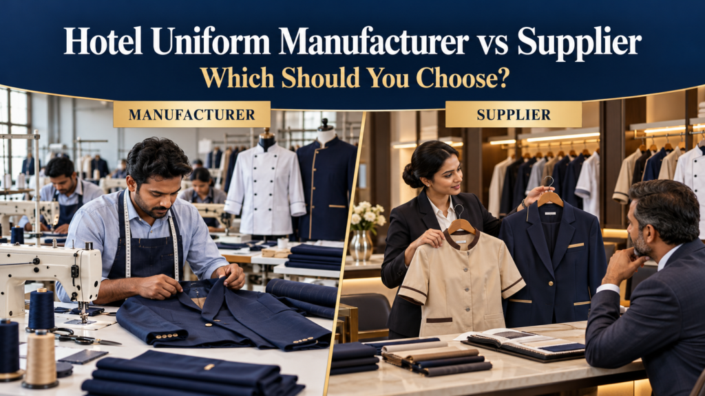 Hotel Uniforms Manufacturer or Supplier