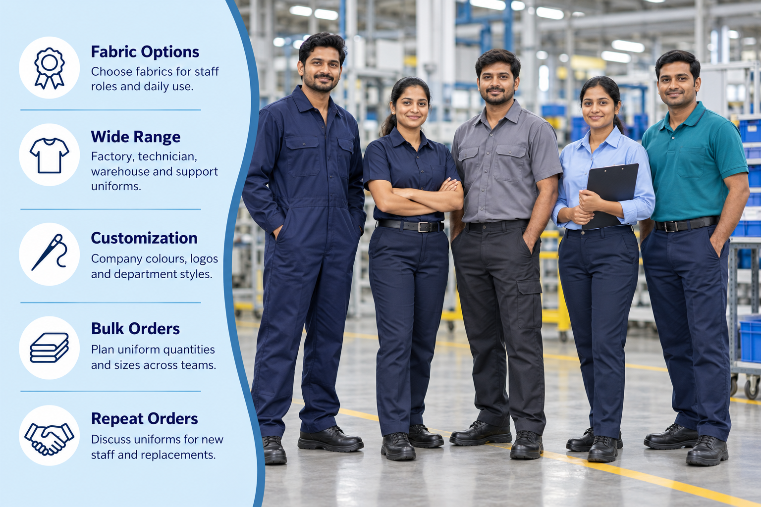 Why Choose Amit Corporate Uniform for Industrial Uniforms​